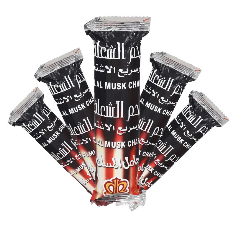 فحم سريع الاشتعال للبخور | 50 قرص | اشتعال سهل وفوري | احتراق نقي 45 دقيقة | بدون شرار | اقراص 33 مم من الشعلة - Image 1